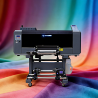 Printer UV DTF Roll to Roll A3 30cm Dengan Laminator Transfer Film UV AB Untuk Pencetakan Logam dan Kaca