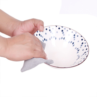 Rouleau de chiffons de nettoyage en microfibre réutilisables, serviettes lavables pour voiture, maison, séchage de la vaisselle, cuisine - Usages multiples