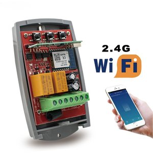 Tuya APP Wifi Universal puerta de garaje Control remoto interruptores receptor 2 CH controlador interruptor 433.92NHz abridor de puerta transmisor - Product Image 5
