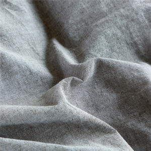 Ensemble de literie gris uni style bref en coton de haute qualité linge d'hôtel king size queen size toutes tailles - Product Image 4
