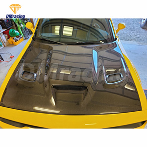 Capot de capot en fibre de carbone de style DM pour <span class=keywords><strong>Dodge</strong></span> <span class=keywords><strong>Challenger</strong></span> 2008-2021 - Product Image 4