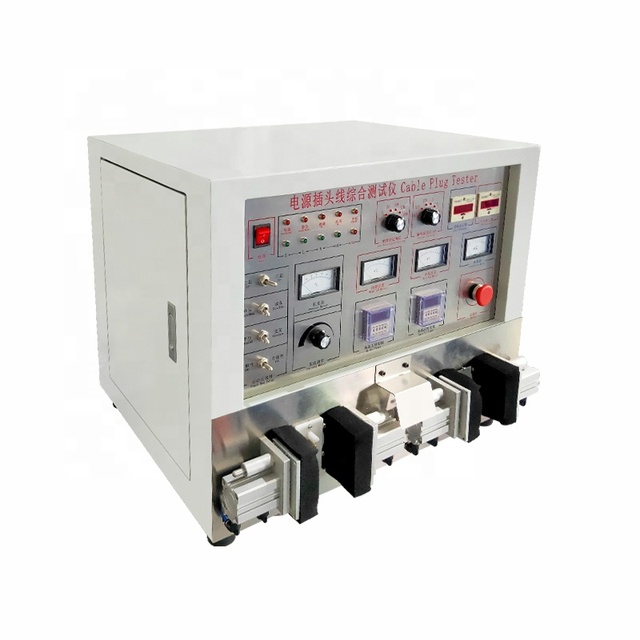 AC Power Cable Testing Machine Power Cord Plug Cable Tester Power Supply Interface Test
