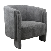 Fauteuil modulaire de luxe en tissu, design Poltrona, pour salon, chambre ou appartement
