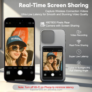 Từ Không Dây Vlog Ảnh Tự Sướng Màn Hình Màn Hình Camera Phía Sau Ghi Âm Vlogging Từ Xa Ảnh Tự Sướng Màn Hình Điện Thoại Tiktok Youtube - Product Image 5