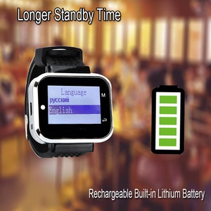 Catel Đồng hồ Receiver thực tế nhà hàng thiết bị nhà bếp buzzer không dây hệ thống đặt hàng cho thức ăn nhanh Máy nhắn tin Waiter cuộc gọi - Product Image 2