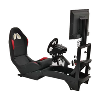 Simulador de Juego Personalizado, Asiento de Carreras, Simulación de Carreras F1, Soporte para Volante de Carreras con Asiento de Carreras