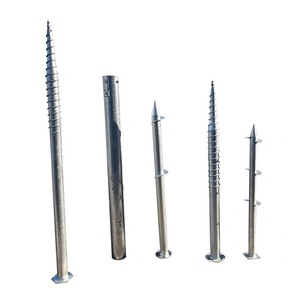 Vis de <span class=keywords><strong>fixation</strong></span> au <span class=keywords><strong>sol</strong></span> en acier galvanisé pour poteaux de clôture et applications de <span class=keywords><strong>fixation</strong></span> au <span class=keywords><strong>sol</strong></span> en extérieur - Product Image 1