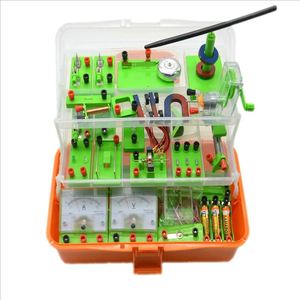Version améliorée du kit d'expériences électriques pour les expériences d'électromagnétisme en physique au collège, ensemble complet - Product Image 1