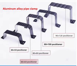 Pince de <span class=keywords><strong>fixation</strong></span> moderne en aluminium pour gouttière, en alliage durable et revêtu, pour système de drainage carré et toiture - Product Image 4