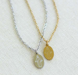 Collier Christus en acier inoxydable plaqué or 18 carats, <span class=keywords><strong>Jésus</strong></span>-Christ, bijoux <span class=keywords><strong>de</strong></span> foi religieuse, cadeau chrétien, baptême, bénédiction, CTR LDS - Product Image 3