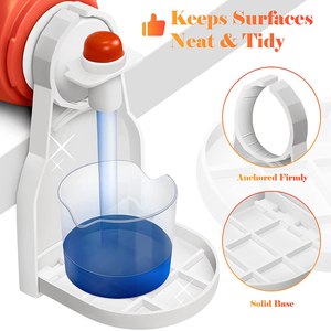 Support et bac de récupération d'eau pour distributeur de <span class=keywords><strong>savon</strong></span> incliné, pour lessive, adoucissant et autres gadgets de buanderie - Product Image 3