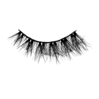 Extensions de cils segmentées effet mouillé 3D à pointes, pour salon de maquillage, vente en gros