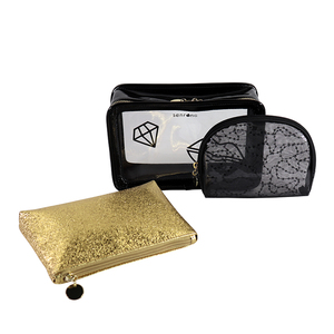 Custom Plastic clear Pvc Makeup Cosmetic Pouch Toiletry Bag Portable Bag Wholesale Transparent Fashion Zipper Bag for Cosmetic - Product Image 6