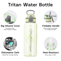Nouvelle bouteille d'eau sportive en plastique Tritan sans BPA de 750 ml pour enfants, colorée, avec couvercle, pour étudiants, vente en gros