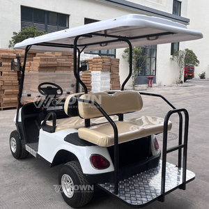 Carrito de Golf Eléctrico de Diseño Moderno, 5-6 Asientos, 4x4 Todoterreno, con Sistema de Música, Certificado CE, Garantía de 2 Años - Product Image 5