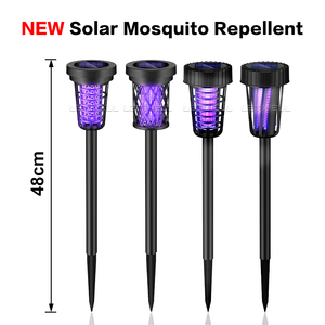 Solar Mosquito Killer Bug Zapper al aire libre Ip65 impermeable jardín Led luz trampa para mosquitos lámparas Camping Mosquito Killing lámpara - Product Image 6