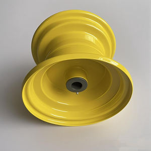 Remolque Garden Wagon Ruedas <span class=keywords><strong>para</strong></span> cortacésped 4,5x6 pulgadas <span class=keywords><strong>Llantas</strong></span> <span class=keywords><strong>de</strong></span> acero <span class=keywords><strong>para</strong></span> césped y jardín <span class=keywords><strong>para</strong></span> neumáticos 15x6,00-6 - Product Image 1