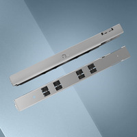 Ventana Horizontal de Perfil de Aluminio, Ventanas Corredizas Residenciales de Hierro con Doble Acristalamiento de Aleación de Aluminio