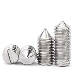 Set di viti DIN 553 in acciaio inox 304 con punta a filo, con apertura per <span class=keywords><strong>vite</strong></span> e viti per macchine slot GB71 <span class=keywords><strong>senza</strong></span> testa dritta - Product Image 5