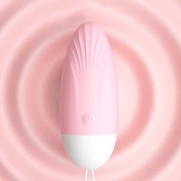 Großhandel USB-Aufladbarer Kabelloser Ferngesteuerter Ei-Vibrator aus Silikon, Körperfreundlich für Frauen, Erwachsenen-Spielzeug