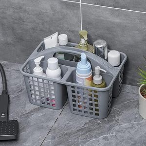 Cleaning Caddy <b>Basket</b> <b>Plastic</b> Storage Shower Caddy Bucket with Handle Tool Storage <b>Basket</b> - Product Image 6