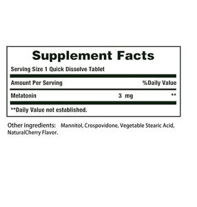 Oem/odm תווית פרטית טבליות מלטונין 3 מ ג למבוגרים שינה עזרה בריאות תוספי תזונה - Product Image 2