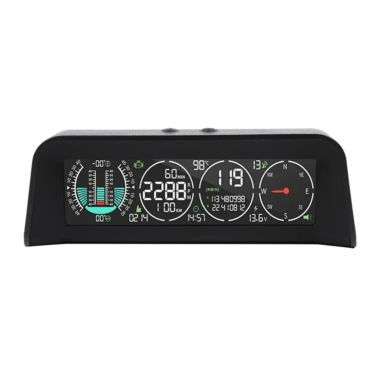 Fabrika OBD MRCARTOOL M80car hud head up display obd2 evrensel hud ekran hız göstergesi pusula akıllı eğimölçer