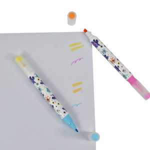 Pennarelli a Tema <span class=keywords><strong>Mostro</strong></span> che Cambiano Colore, 6 Pezzi, 12 <span class=keywords><strong>Colori</strong></span>, Doppia Punta, per Disegno Artistico Bambini, Cancelleria - Product Image 6