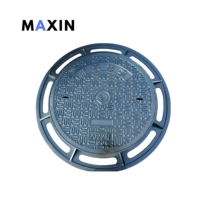Couvercle de manhole en fonte ductile D400 pour drainage routier robuste, conception personnalisée, prix compétitif, services de fonderie professionnelle
