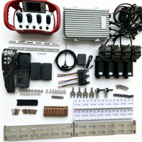 Télécommande sans fil hydraulique industrielle personnalisée pour grue 433MHZ Écran LED 4/5/6 Joysticks Garantie 1 an