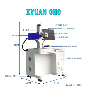 เครื่องไฟเบอร์เลเซอร์ CNC เครื่องทําเครื่องหมายเลเซอร์ สแตนเลส - Product Image 4