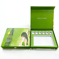 Boîte de luxe personnalisée avec logo, dorure à chaud, pour flacon de parfum 30 ml, emballage cadeau en papier magnétique, boîte de luxe vide pour parfum 30 ml
