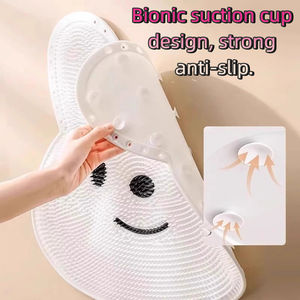 עיצוב קריקטורה ארנב סיליקון ארנב רגל גומי מחצלת ללא החלקה החלקה על חדר אמבטיה מחצלת עיסוי - Product Image 5