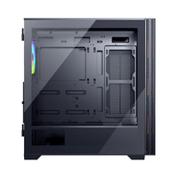 Gabinete de PC con Vidrio Templado para Configuración de Gaming Completa con PC