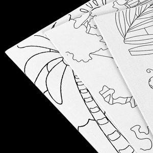 Toiles de <span class=keywords><strong>peinture</strong></span> en vrac pour enfants, mini toiles de bureau pré-<span class=keywords><strong>dessin</strong></span>ées avec images pour le bricolage - Product Image 6