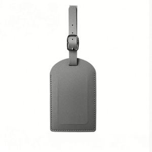 Wholesale Colorful Pu Leather Luggage Custom Baggage <b>Name</b> <b>Tags</b> With Address Label for Travel Accessories - Product Image 5