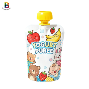 Sacs en papier kraft liquides imperméables à l'eau avec bec verseur recharge feuille d'aluminiumimpression gravure personnalisée - Product Image 4