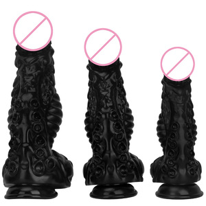 Europese Amerikaanse speciaal gevormde grote dikke realistische fallus dildo - 100% waterdicht, milieuvriendelijk, zacht & draagbaar seksspeeltje voor volwassenen - Product Image 5