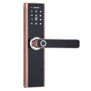 Lanbon-cerradura de puerta inteligente con WiFi, sistema de seguridad automático con Control remoto, huella Digital electrónica, aplicación, contraseña - Product Image 2