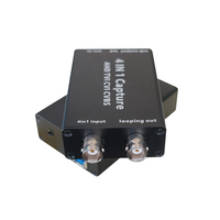 Tarjeta de Captura de Video 4 en 1 AHD-USB, Entrada AHD TVI CVI CVBS a Salida USB para Computadora, Tarjeta de Captura de Video para Juegos OBS, Cámara CCTV