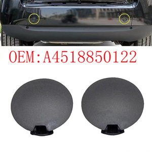 Cubierta de gancho de remolque para Mercedes-Benz Smart451 FORTWO, tapón decorativo de acero de 31 mm para parachoques, accesorio de remolque - Product Image 4