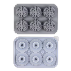 Various Good Quality Silicone Ice Ball Molds Ice Ball Maker Rose Flower Ice Cube <strong>Tray</strong> for Making Sparkling Water <strong>Milk</strong> Tea - Product Image 3
