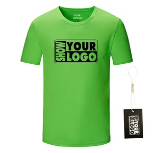 Free labels and swing tags offer quick dry custom men's workout shirts with your logo or design mix size and colors workable