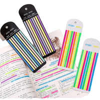 Bandelettes adhésives transparentes en PET, 160 feuilles, pour lecture, annotations, marque-pages et indexation de livres et carnets