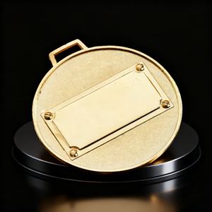 Médaille de sport en métal de football/soccer, design personnalisé, haute qualité, antique, en laiton, émail 3D souple, pour souvenir - Product Image 5