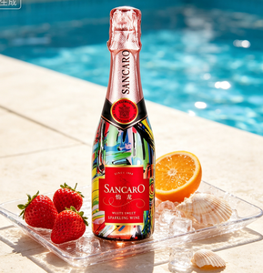 <span class=keywords><strong>Vino</strong></span> Spumante Rosé YILONG Prodotto in Cina 200ml, Basso Contenuto Alcolico, Sapore Fruttato, Servizio OEM con Logo Personalizzato per Vendita all'Ingrosso di Bevande - Product Image 2