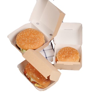 Boîtes à hamburger imprimées avec des <span class=keywords><strong>faits</strong></span> amusants-Engager les clients - Product Image 2