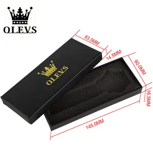 OLEVS 9936 Hot Selling Resee Brand Luminous Function Red Silica Gel Wholesale Quartz Watch Men