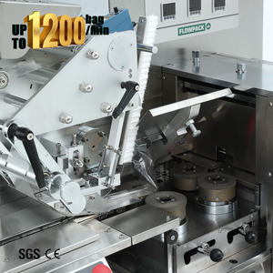 <span class=keywords><strong>Machine</strong></span> d'Emballage à Flux Horizontal Type Coussin <span class=keywords><strong>Servo</strong></span> Automatique pour Bonbons Mous, Bonbons Durs, Gelée - Product Image 4