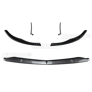 For Benz C-Class C205 C63 2015-2022 Exterior Accessories <b>Car</b> Front Bumper Lip Splitter <b>Diffuser</b> Spoiler Apron Chin Body Kit - Product Image 5